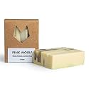 Pink Woolf Natural Handmade Bath Soap With Neem, Brahmi &amp; Aloe Vera Soap, Cleanses Hyper-Pigmented, Damaged &amp; Dull Skin For Women &amp; Men, Suitable For All Skin Types - 110 G (Pack Of 1)