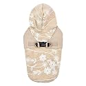 Pinkaholic New York Celandine Winter Shirt Warm Cozy Fashionable for Small Dogs, Beige, Large