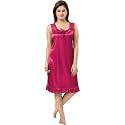 Women39s Satin Short Babydoll Nighty