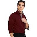Pinkmint Cotton Men39s Shirt l Soild Casual