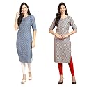 Pinkmint Designer Woman39s Crepe Multicolored Straight Kurta