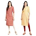 Pinkmint Designer Woman39s Crepe Multicolored Straight Kurta