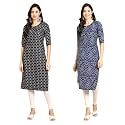 Pinkmint Designer Woman39s Crepe Multicolored Straight Kurta