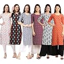 Pinkmint Women39s Crepe Digital Print Straight Kurta
