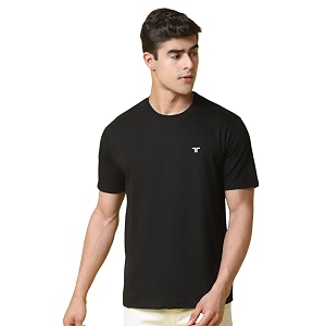 Pinkmint Mens Cotton Blend T-Shirt ll Soild