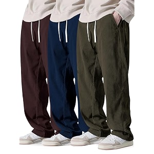 Pinkmint Mens Poly Lycra Ribbed Relaxed Fit