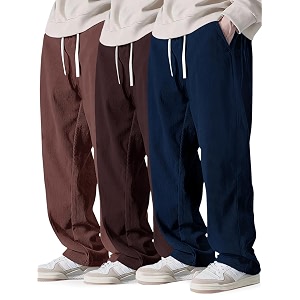 Pinkmint Mens Poly Lycra Ribbed Relaxed Fit