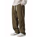 Pinkmint Men's Poly Lycra Ribbed Relaxed Fit Stretchable &amp; Comfortable Trouser | Flexible Elastic Waist with Drawstring Lower for Man | Men Tack Pant Casual Wear | Gym Joggers | Lounge