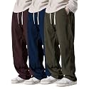 Pinkmint Men39s Poly Lycra Ribbed Relaxed Fit