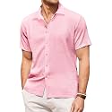 Pinkmint Men39s Popcorn Shirt Comfortable Short Sleeve