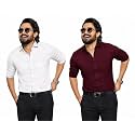 Pinkmint Men39s Solid Shirt Soft Cotton