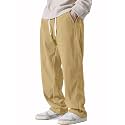 Pinkmint Mens Stretchable Ribbed Track Pants 