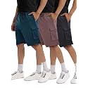 Pinkmint Mens Cotton Lycra Yoga Short Men