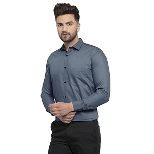 Pinkmint Mens Long Sleeve Button Down Shirt