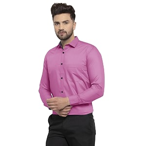 Pinkmint Mens Long Sleeve Button Down Shirt