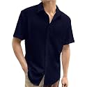 Pinkmint Popcorn Shirt for Men Soild Slim