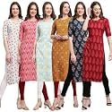 Pinkmint Printed Kurti for Women39s ll Straight