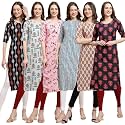 Pinkmint Printed Kurti for Women39s ll Straight