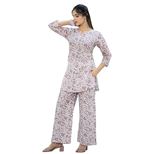 Pinkmint Printed Pure Cotton A Line Co