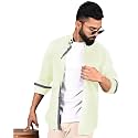 Pinkmint Shirt for Men Cotton Spread Collar