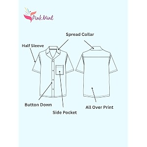 Pinkmint Stylish Shirt for Men ll Printed