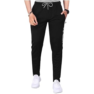 Pinkmint Track Pant for Men ll Soild