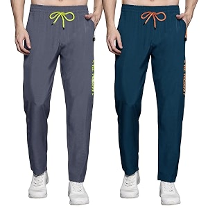 Pinkmint Track Pant for Men ll Soild