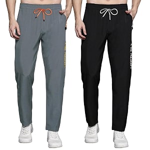 Pinkmint Track Pant for Men ll Soild