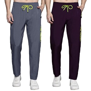 Pinkmint Track Pant for Men ll Soild