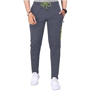 Pinkmint Track Pant for Men ll Soild