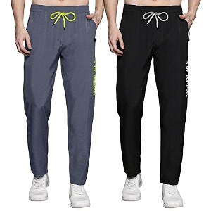 Pinkmint Track Pant for Men ll Soild