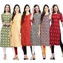 Pinkmint Women39s Crepe Digital Print Straight Kurta