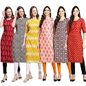 Pinkmint Women39s Crepe Digital Print Straight Kurta