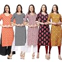 Pinkmint Women39s Crepe Digital Print Straight Kurta