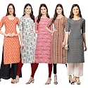 Pinkmint Women39s Crepe Digital Print Straight Kurta