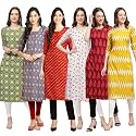 Pinkmint Women39s Crepe Digital Print Straight Kurta
