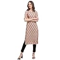 Pinkmint Women39s Crepe Digital Print Straight Kurta