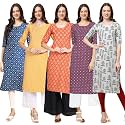 Pinkmint Women39s Crepe Regular Kurta