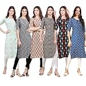 Pinkmint Women39s Crepe Digital Print Straight Kurta