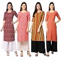 Pinkmint Women39s Crepe Digital Print Straight Kurta