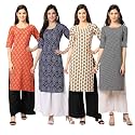 Pinkmint Women39s Crepe Digital Print Straight Kurta