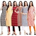 Pinkmint Women39s Crepe Floral Regular Kurta