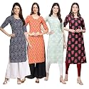 Pinkmint Women39s Crepe Floral Regular Kurta