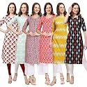 Pinkmint Women39s Crepe Floral Regular Kurta