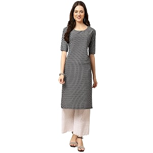 Pinkmint Womens Crepe Grey Color Floral Printed