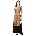 Pinkmint Women39s Crepe Grey Color Floral Printed
