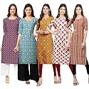 Pinkmint Women39s Crepe Regular Kurta