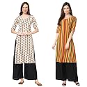 Pinkmint Women39s Crepe Regular Kurta