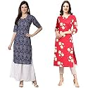 Pinkmint Women39s Crepe Regular Kurta
