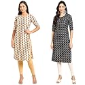 Pinkmint Women39s Crepe Regular Kurta